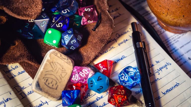 DnD Dice For Determining Ability Scores