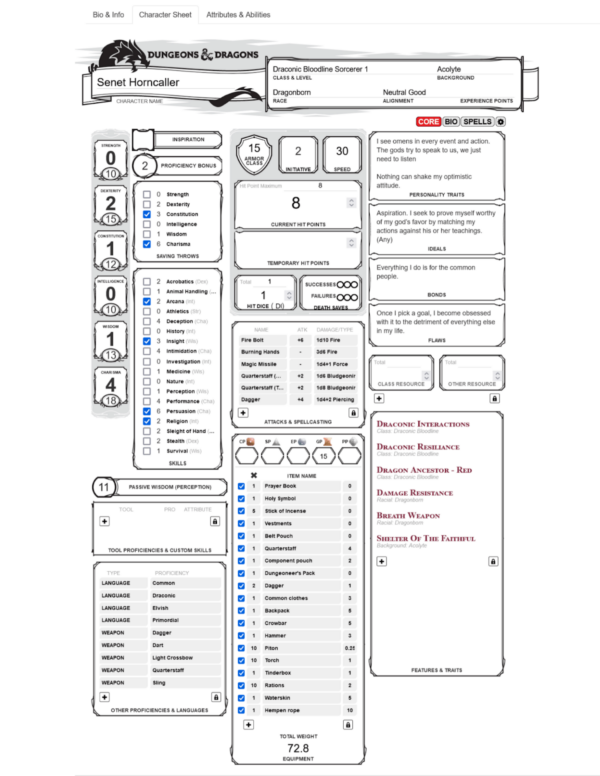 Top 10 Online Character Builders for 5e - Free and Paid