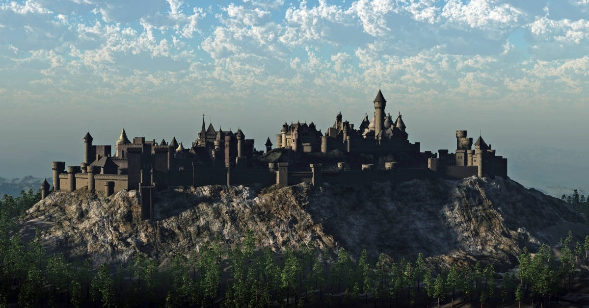 Medieval Hilltop Castle