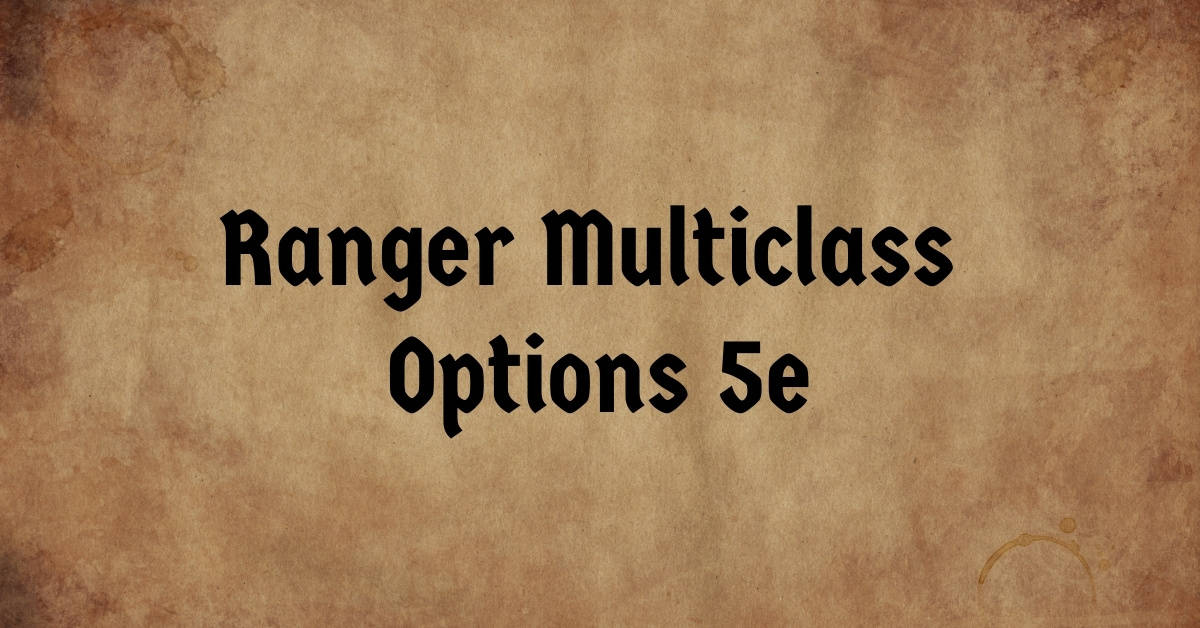 Ranger Multiclass Options