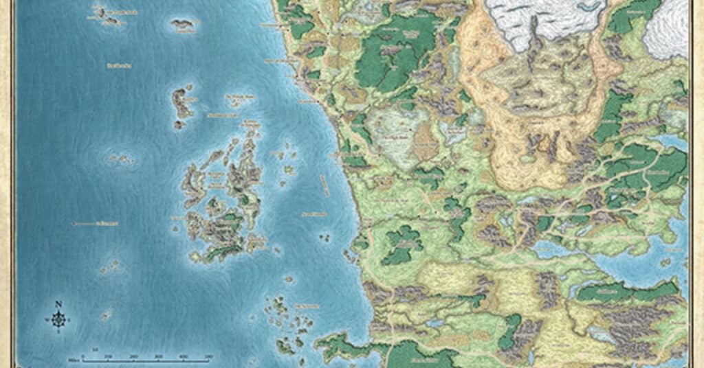 Sword Coast Map
